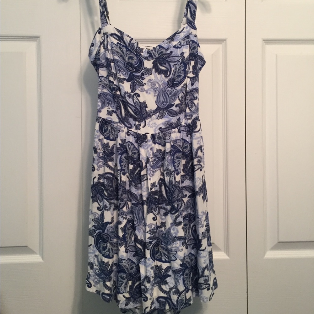 Garage Paisley blue dress